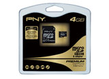 PNY P-MICROSD4GBHC-BX -micro SDHC 