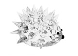 UNIQUE CRISTAL DALLAS 6CM ΣΚΑΝΤΖΟΧΟΙΡΟΣ 