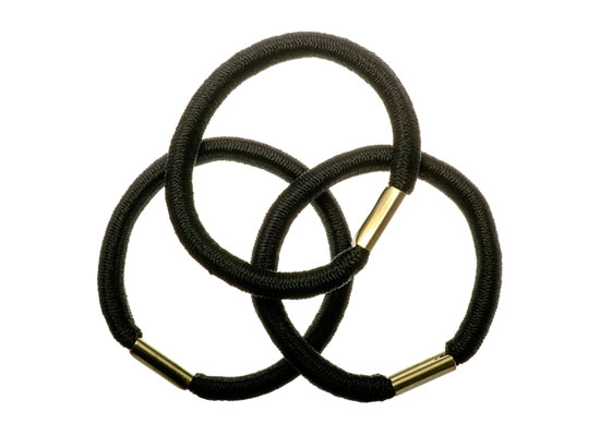 EVITA PERONI SITA PONY ELASTIC BLACK