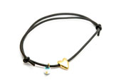 ALGENTA BLACK-GOLD HEART