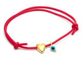 ALGENTA RED-GOLD HEART