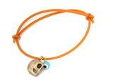 ALGENTA ORANGE GOLD SKULL